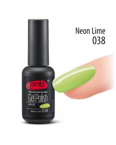 Гель-лак PNB 038 Neon Lime 8 ml