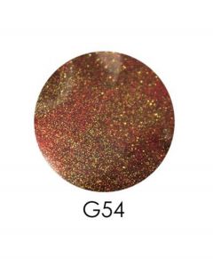 Зеркальный глиттер ADORE G54 2,5 г (красно-золотой)