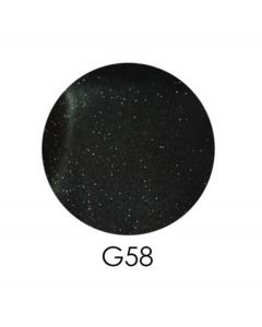 Зеркальный глиттер ADORE G58 2,5 г (черный)
