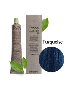 Крем-краска для волос Echosline Echos Color Vegan, бирюзовая TURQUOISE COLOURING CREAM, 100 мл