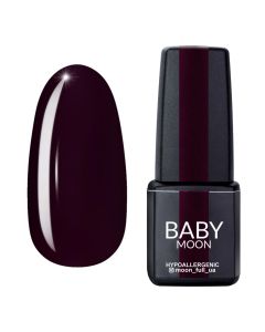 Гель-лак для нігтів Baby Moon Burgundy № 010, 6 мл 