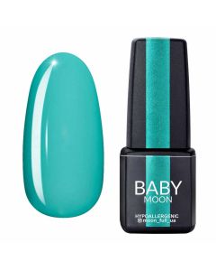 Гель-лак для ногтей Baby Moon Green Sea № 002, 6 мл 