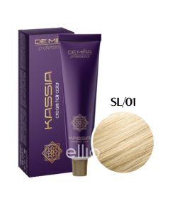 Крем-фарба для волосся DEMIRA Professional KASSIA SL/01, 90 мл