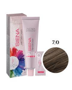 Крем-краска для волос jNOWA Professional SIENA CHROMATIC SAVE 7/0, 90 мл