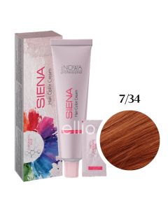 Крем-фарба для волосся jNOWA Professional SIENA CHROMATIC SAVE 7/34, 90 мл
