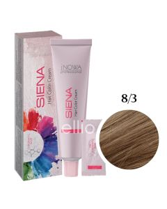 Крем-краска для волос jNOWA Professional SIENA CHROMATIC SAVE 8/3, 90 мл