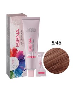 Крем-краска для волос jNOWA Professional SIENA CHROMATIC SAVE 8/46, 90 мл