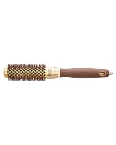 Термобрашинг Olivia Garden Expert Blowout Shine Wavy Bristles Gold&Brown d 25 мм